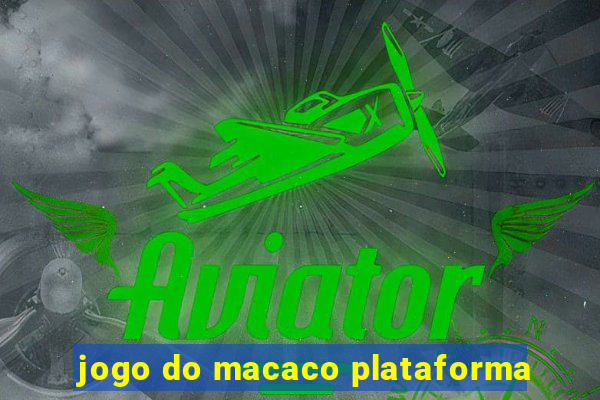 jogo do macaco plataforma